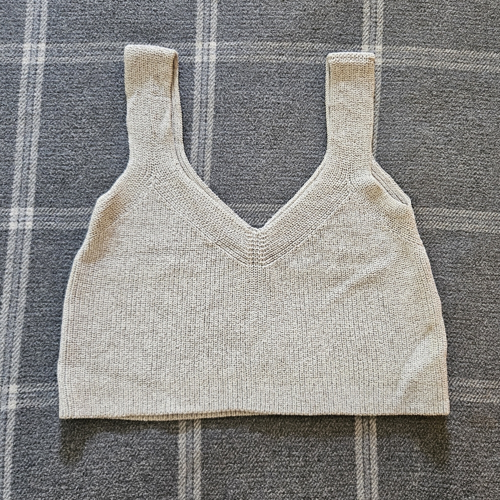 Wilfred Monty Cropped Knit Tank